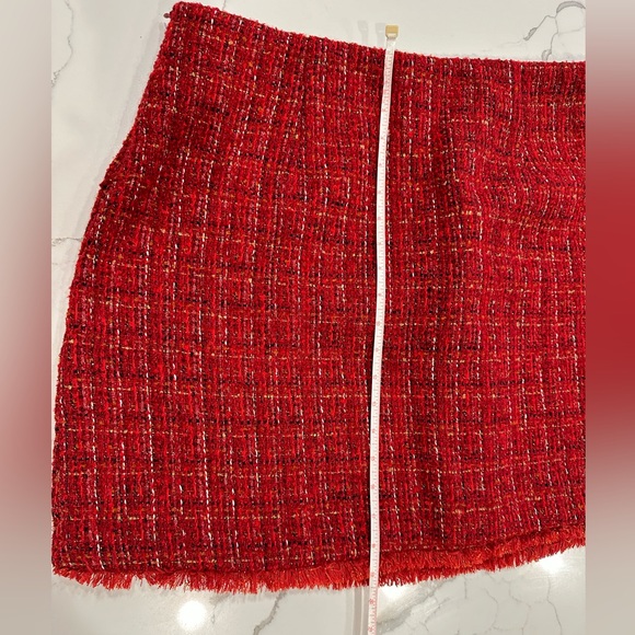 🌸Cider Size 1x Mini Skirt. Red with sparkle. NWT🌸 - Picture 4 of 7